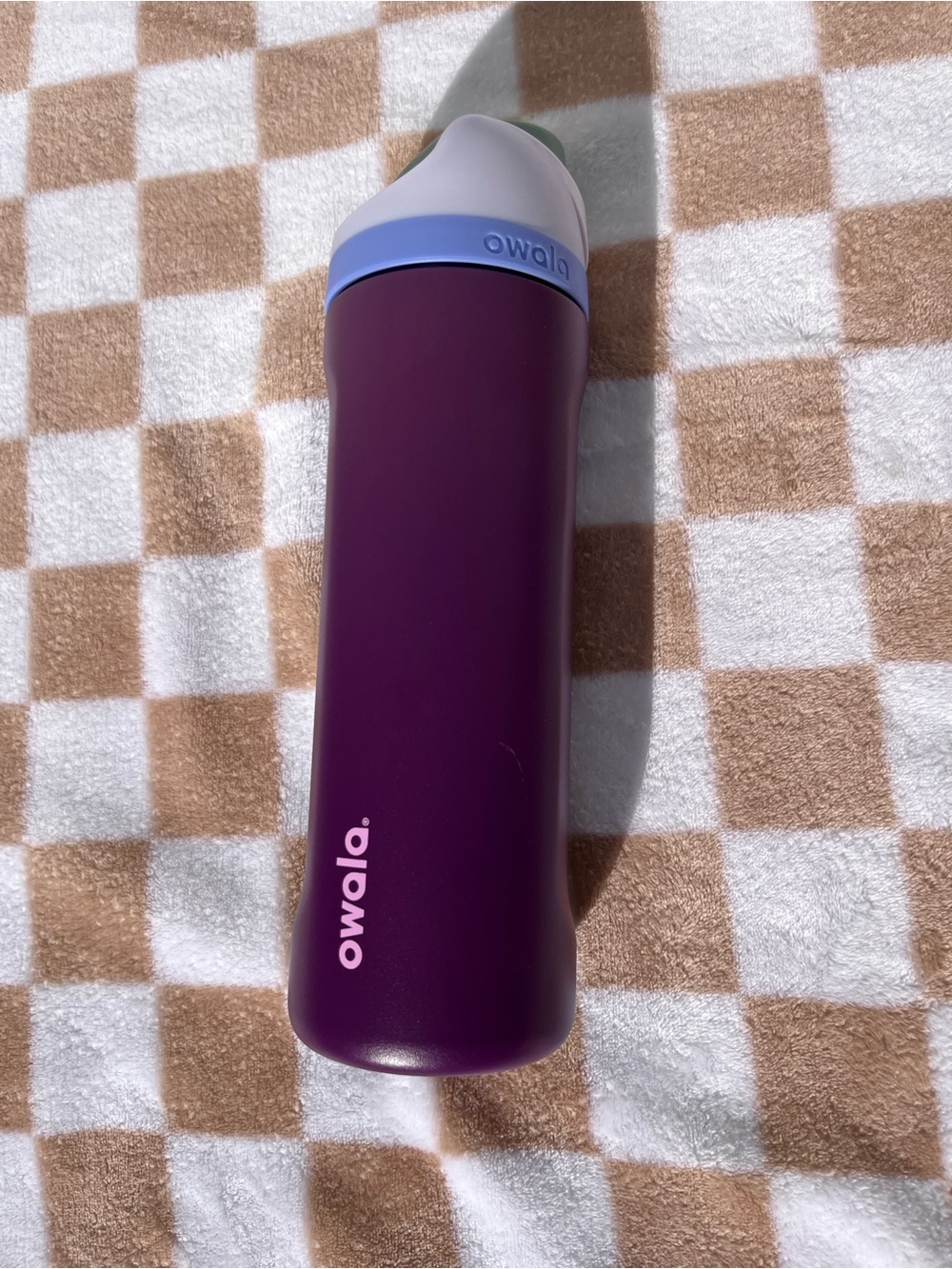 Owala Purple Insulated Water Bottle 24 oz